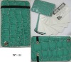 Fashion croco card holder card wheel