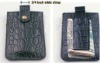 Fashion crocodile money clip with coin purse