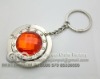 Fashion crystal purse hook with key ring