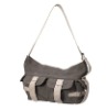 Fashion deepgreen canvas bag