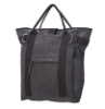 Fashion deepgrey canvas bag