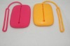 Fashion deisgn promotional gift silicone moneybag/pouch for coins & keys
