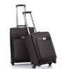 Fashion design PU travel trolley luggage bag