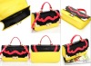Fashion design girls brand dual-use yellow bags