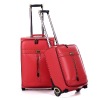 Fashion design red lady luggage bag