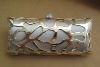 Fashion design satin clutch bag