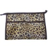 Fashion design satin cosmetic bag,toilet bag