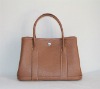 Fashion design women genuine leather tote handbag