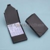 Fashion exquisite upright style business card holder in teflon coating