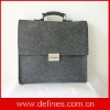 Fashion felt briefcase