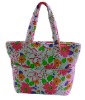 Fashion flower beach bag