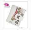 Fashion flower style lady wallet made of high quanlity cow leather