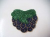 Fashion fruit shaped beaded coin purse