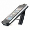 Fashion genuine leather case for iphone 4