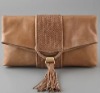 Fashion genuine leather clutch bag