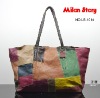 Fashion genuine sheep skin lady handbag