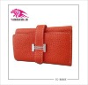 Fashion girls wallet made of high quanlity cow leather