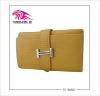 Fashion girls wallet made of high quanlity cow leather