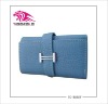 Fashion girls wallet made of high quanlity cow leather