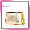 Fashion golden ladies evening clutch bags