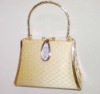 Fashion golden lady wedding clutch bag evening bag
