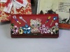 Fashion good quality ladies Diamond leather wallet W0345