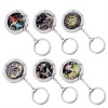 Fashion handbag holder with keyring