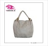 Fashion handbag made of leather,flexible,simpleness and liberality