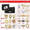 Fashion handbag metal case accessories ZJ6654