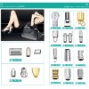 Fashion handbag metal case accessories ZJ6658