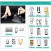 Fashion handbag metal case accessories ZJ6658