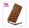 Fashion horsehair style lady wallet made of high quanlity pu