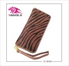 Fashion horsehair style lady wallet made of high quanlity pu