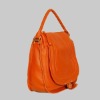 Fashion ladies designer orange handbag 2012