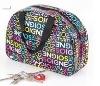 Fashion ladies microfiber cosmetic bag ,handbag