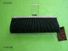 Fashion ladies' soft jewelled clutch