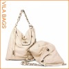 Fashion lady bags handbag chain handle