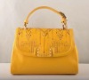 Fashion lady handbag .leather handbag wholesale 2012