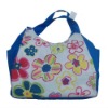 Fashion lady's canvas beach bag