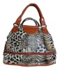 Fashion lady's leopard handbag with latest design