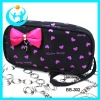 Fashion lady satin cosmetic pouch