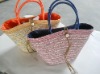 Fashion lady straw handbag