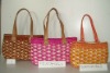 Fashion lady straw handbag