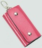 Fashion leather Lead free key case