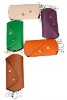 Fashion leather Multicolour key case