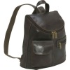 Fashion leather backpack