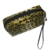 Fashion leather cosmetic bag