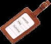 Fashion leather luggage tag