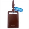 Fashion leather luggage tag lt-002