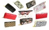 Fashion leather purse & wallet printed moulding colorful and personal design